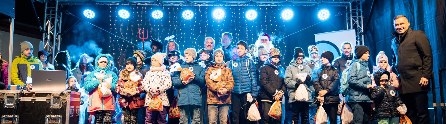 Ho – ho – ho! Mikuláš nezabudol ani na deti z Nadácie KSK