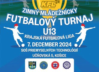 Zimný mládežnícky futbalový turnaj U13 napíše svoju 2. kapitolu